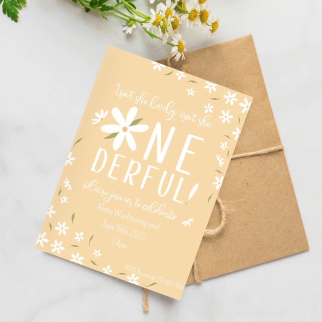 Einladung zum ersten Geburtstag (Von Creator hochgeladen)