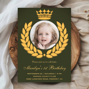 Einladung zum ersten Geburtstag der Kronprinzessin
