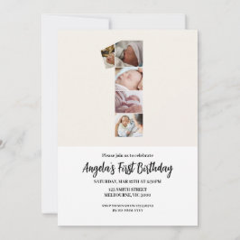 Einladung zum ersten Geburtstag - Nummer 1