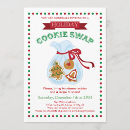 Einladung zum Feiertag-Cookie-Swap