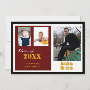 Einladung zum Foto der Graduierungspartei