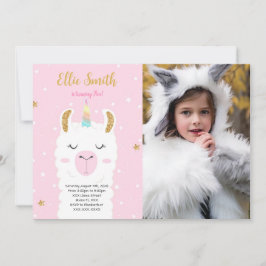 Einladung zum Foto des Aquarelllamas