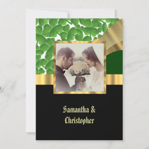 Einladung zum Foto "Grüne und goldene Hochzeit"