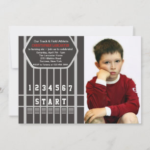 Einladung zum Foto "Track and Field Start Line"