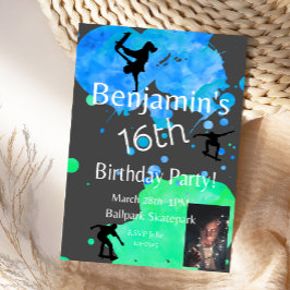 Einladung zum Foto von Skateboard