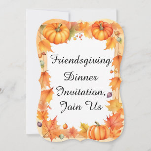 Einladung zum Friendsgiving-Dinner, Komm zu uns