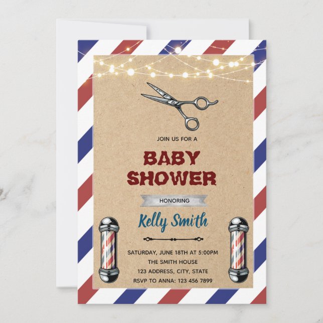 Einladung zum Friseur (Vorderseite)