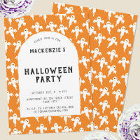 Einladung zum Fun Ghost Halloween-Party