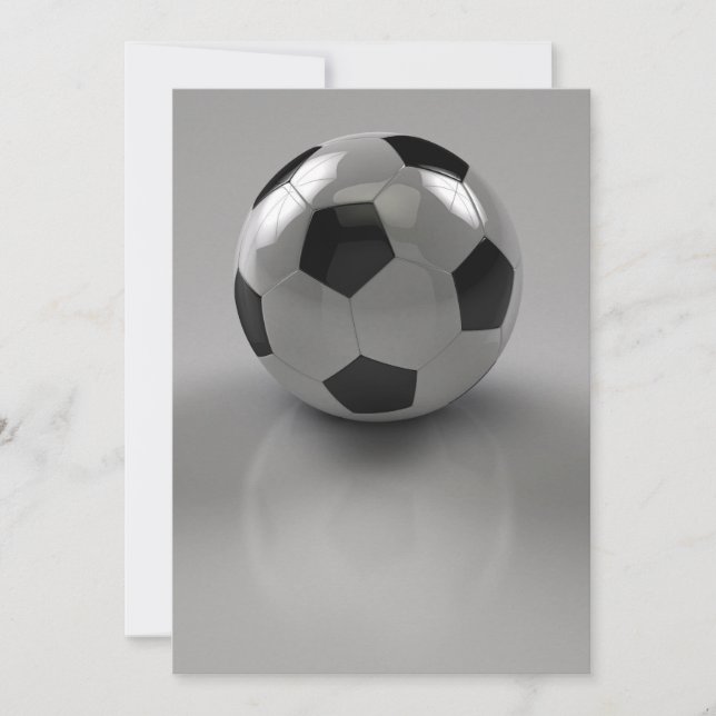 Einladung zum Fußballball (Vorderseite)