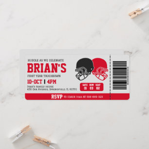 Einladung zum Fußballticket