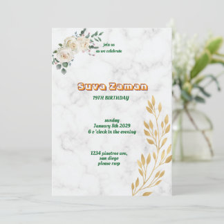 Einladung zum Geburtstag