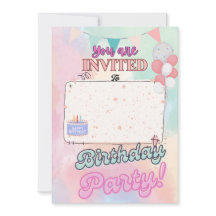 Einladung zum Geburtstag
