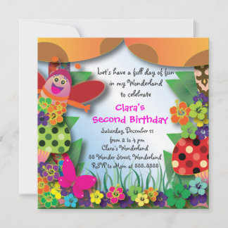 Einladung zum Geburtstag 054: Wonderland