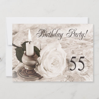 Einladung zum Geburtstag 55 Jahre alt