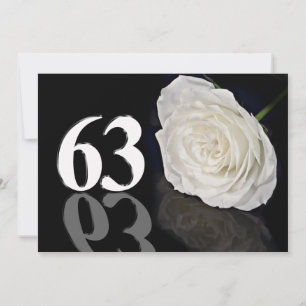 Einladung zum Geburtstag 63 Jahre alt