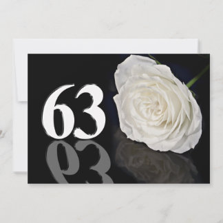 Einladung zum Geburtstag 63 Jahre alt