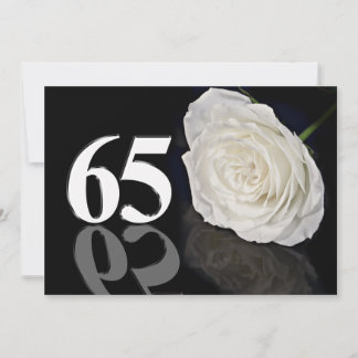 Einladung zum Geburtstag 65 Jahre alt