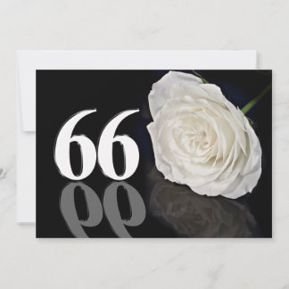 Einladung zum Geburtstag 66 Jahre alt