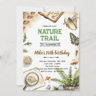 Einladung zum Geburtstag auf dem Naturlehrpfad