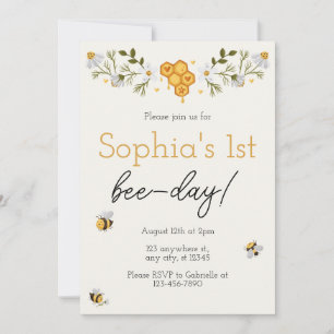 Einladung zum Geburtstag "Bee Day"