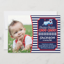 Einladung zum Geburtstag des Zuges mit Umschlägen