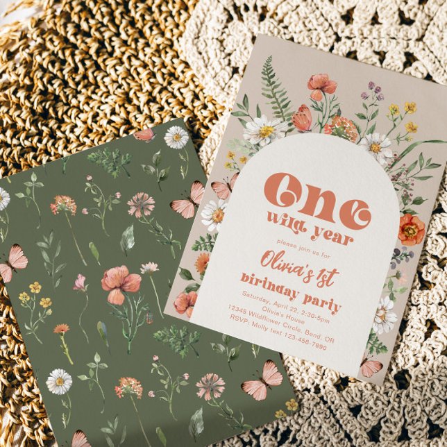 Einladung zum Geburtstag eines wilden Jahres (Von Creator hochgeladen)