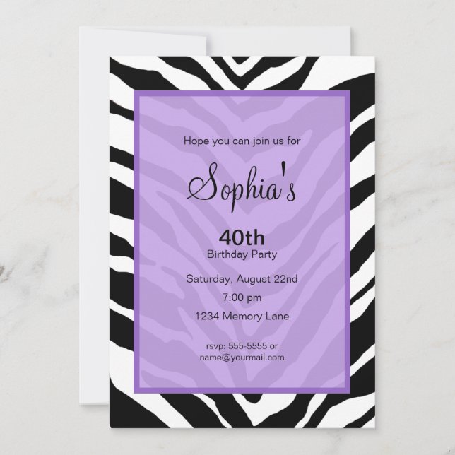 Einladung zum Geburtstag hinzufügen (Vorderseite)