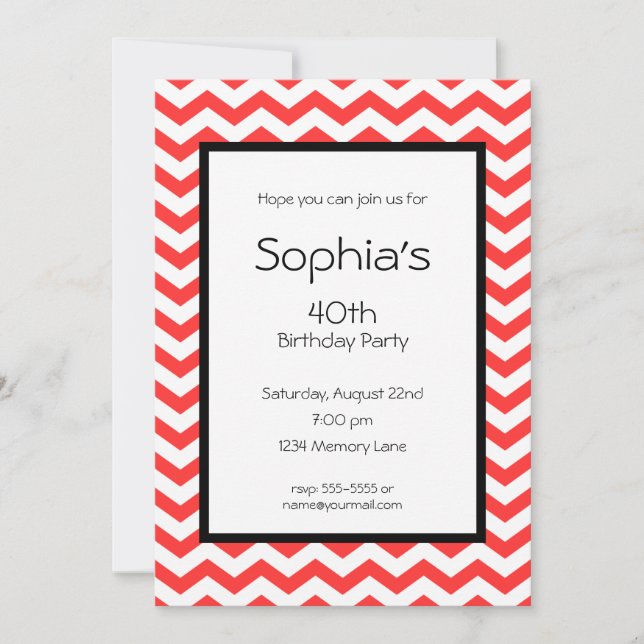 Einladung zum Geburtstag hinzufügen (Vorderseite)