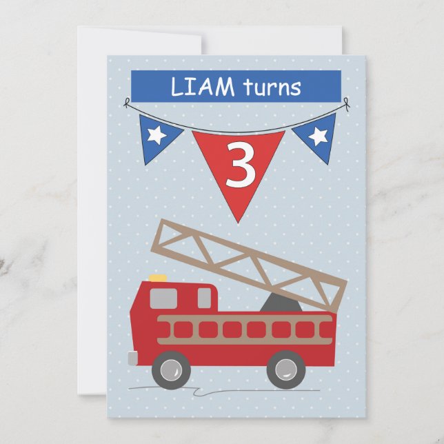 Einladung zum Geburtstag Individuelle Name, Matthe (Vorderseite)