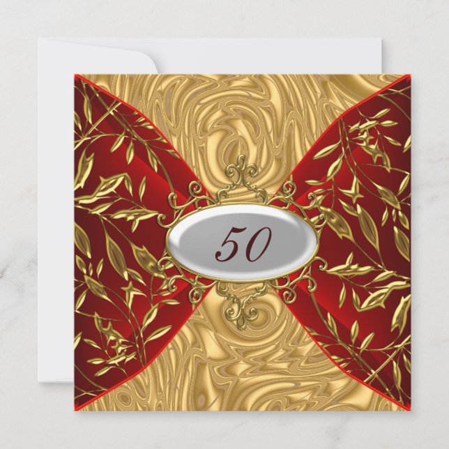 Einladung zum Geburtstag Jahrestag (Vorderseite)