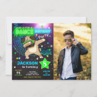 Einladung zum Geburtstag mit Dabbing Pug / Jungen-