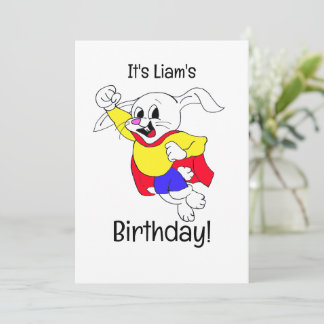 Einladung zum Geburtstag-Rabbit