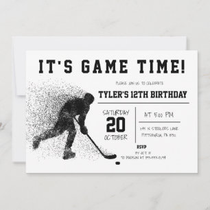 Einladung zum Geburtstag von Black Hockey