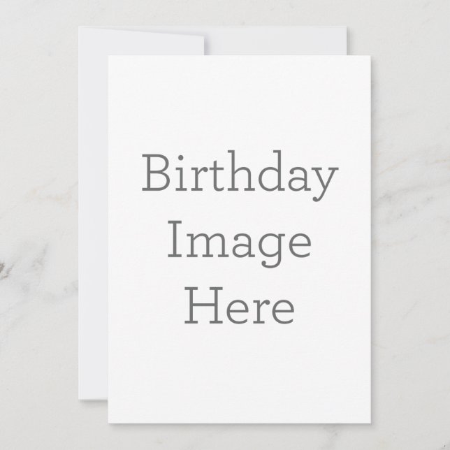 Einladung zum Geburtstag von Custom (Vorderseite)