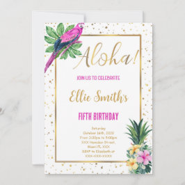 Einladung zum Geburtstag von Hawaii