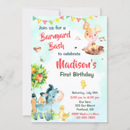 Einladung zum Geburtstag von landwirtschaftlichen