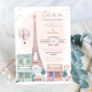 Einladung zum Geburtstag von Paris