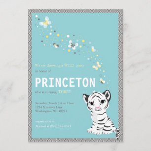 Einladung zum Geburtstag von White Tiger individue