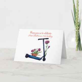 Einladung zum Geburtstag Weinkultur und Erde