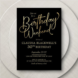 Einladung zum Geburtstag Wochenende