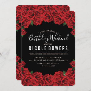 Einladung zum Geburtstag Wochenende