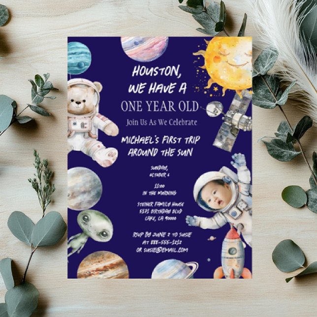 Einladung zum Geburtstagsaufenthalt des Astronaute (Von Creator hochgeladen)