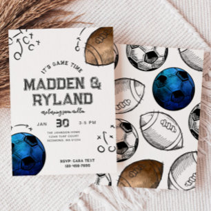 Einladung zum gemeinsamen Sport zum Geburtstag