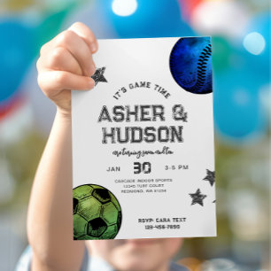 Einladung zum gemeinsamen Sport zum Geburtstag