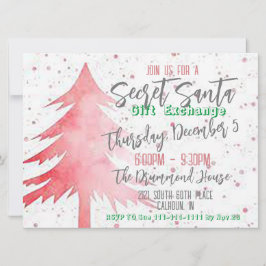 Einladung zum Geschenkwechsel 6,5" x 8,75"