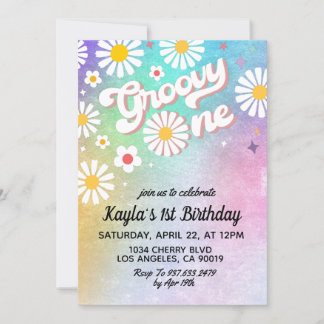 Einladung zum Groovy One 1. Geburtstag