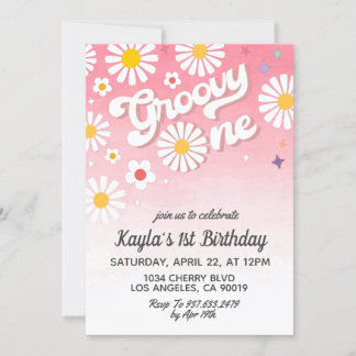 Einladung zum Groovy One 1. Geburtstag