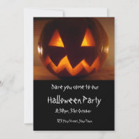 Einladung zum Halloween-Party nach Maß