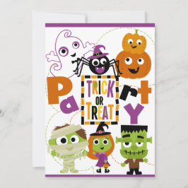 Einladung zum Halloween-Party oder zur Behandlung