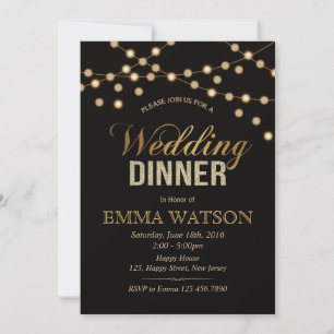 Einladung zum Hochzeitsessen